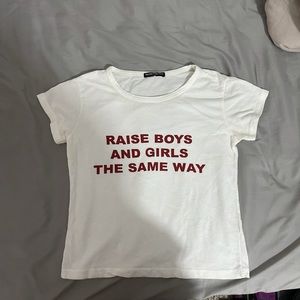 brandy melville baby tee
